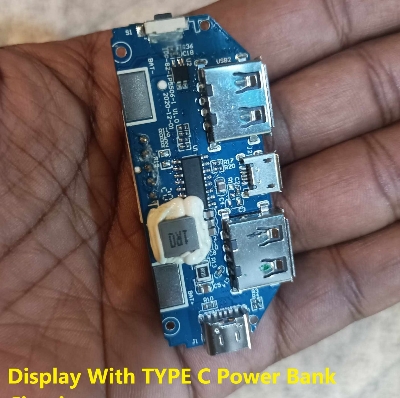 Picture of Power Bank Circuit 5V 2.4A Micro/Type-C USB Mobile Power Bank 18650 Charging Module Lithium Battery Charger Board Circuit Protection 2 USB Output 