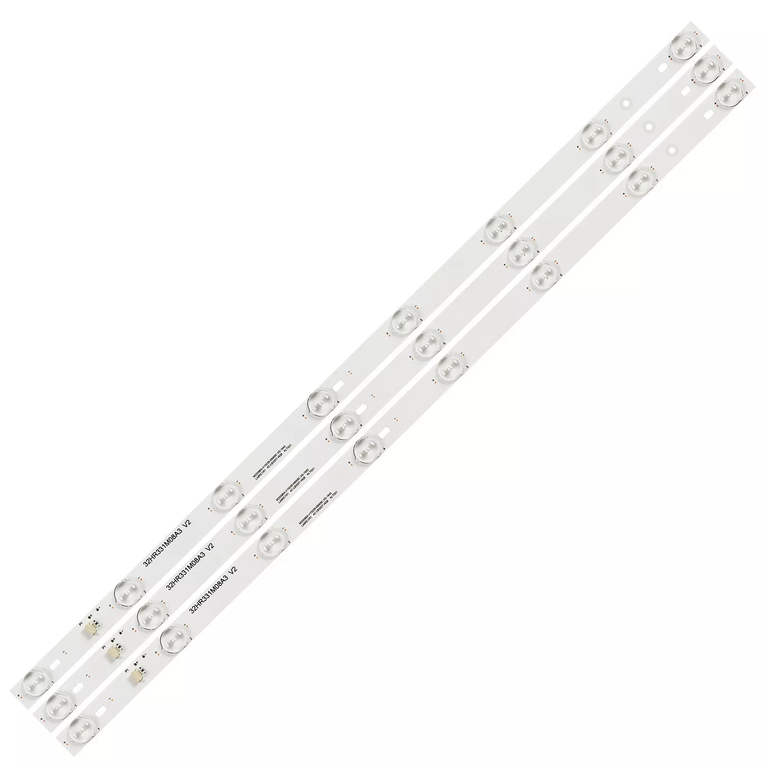 Picture of 3pcs TV LED Backlight Strips For 32 inch LED TV OEM32LB16-LED3030-V0.6 4C-LB320T-HQ9 3pcs 8LED Backligh