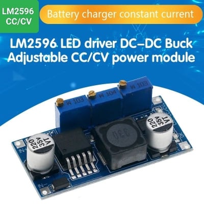 Picture of LM2596 LED Driver DC-DC Step-down Adjustable CC/CV Power Supply Module Battery ChargerAdjustable LM2596S Constant Current Multi