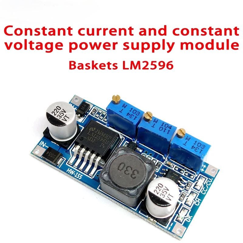 Picture of LM2596 LED Driver DC-DC Step-down Adjustable CC/CV Power Supply Module Battery ChargerAdjustable LM2596S Constant Current Multi