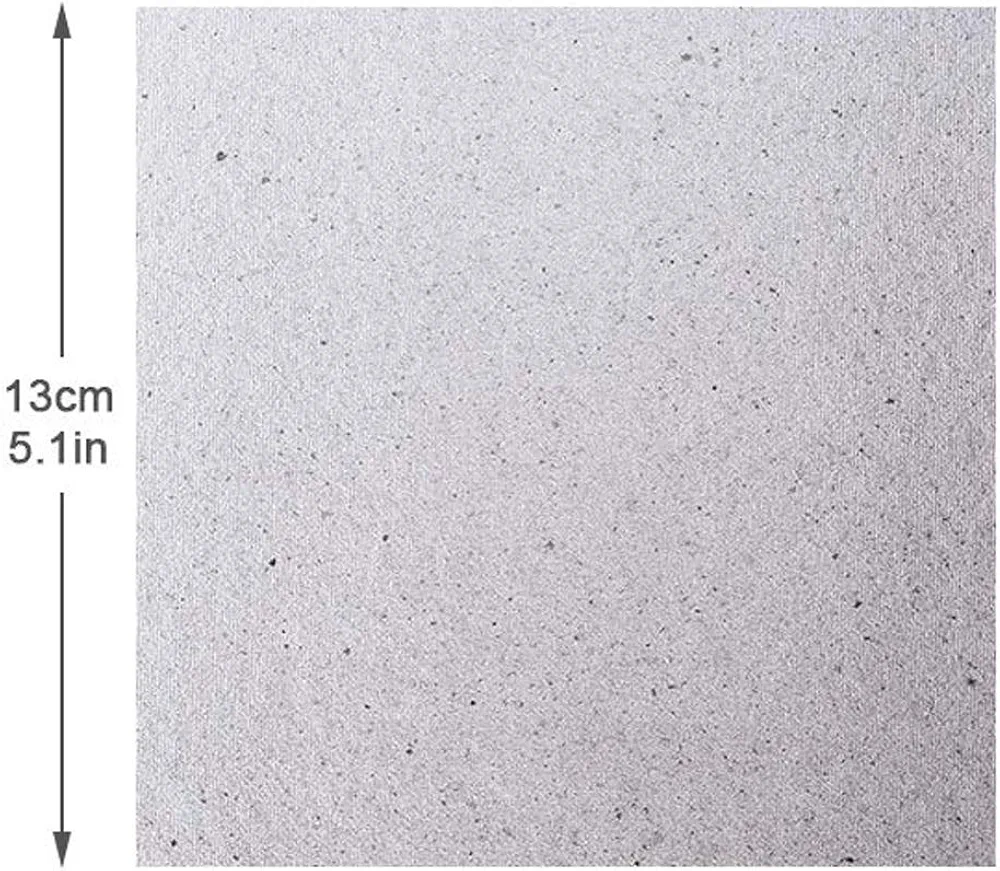Picture of Waveguide Cover Mica Plates Sheets Microwave Oven Repairing Part 13 x 13 cm for Use Universal Microwave Oven Multicolor
