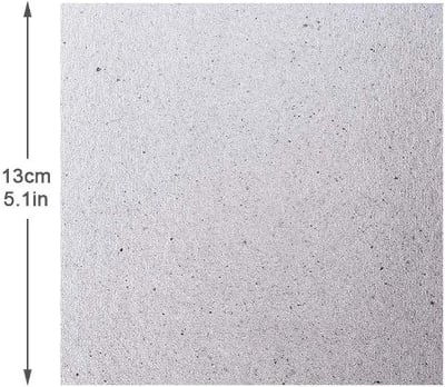 Picture of Waveguide Cover Mica Plates Sheets Microwave Oven Repairing Part 13 x 13 cm for Use Universal Microwave Oven Multicolor
