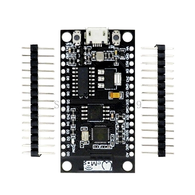 Picture of NodeMCU V3 Lua WIFI module integration of ESP8266 + Extra memory 32M Flash USB-serial CH340G 