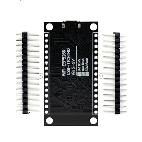 Picture of NodeMCU V3 Lua WIFI module integration of ESP8266 + Extra memory 32M Flash USB-serial CH340G 