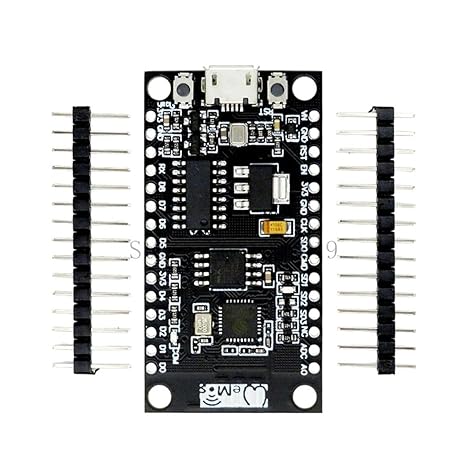 Picture of NodeMCU V3 Lua WIFI module integration of ESP8266 + Extra memory 32M Flash USB-serial CH340G 