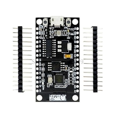 Picture of NodeMCU V3 Lua WIFI module integration of ESP8266 + Extra memory 32M Flash USB-serial CH340G 