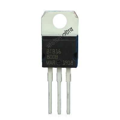 Picture of 3pcs BTB16-800 TO-220 Triac 2 Pcs 800V 16A AC Voltage Regulator For AC Switching Infrared Cooker Fan Regulator Light Dimmer Black