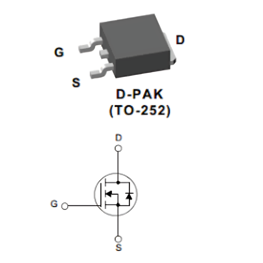 Picture of FDD 8447L 40V N-Channel Power MOSFET 40V 50A 8.5mR IC ( FDD8447L ) 2pcs_Multicolor