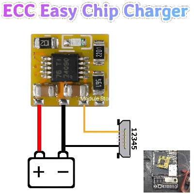 Picture of ECC Easy Chip Charge Fix All ChargerProblem For All Mobile Phones & TabletsPCB &IC Problem Not Charger Good Working BQ-24090 Multi
