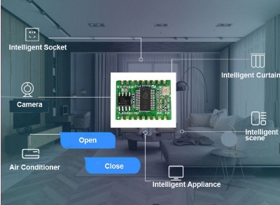 Picture of SU-03T Al Intelligent Speech Recognition ModuleOffline Speech Control Speech Recognition Chip Voice Control Module Green