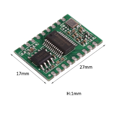 Picture of SU-03T Al Intelligent Speech Recognition ModuleOffline Speech Control Speech Recognition Chip Voice Control Module Green