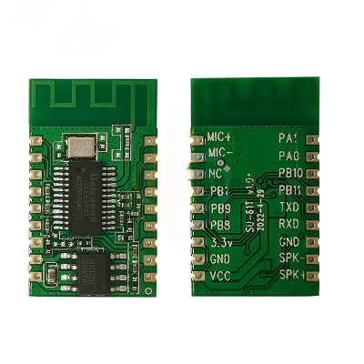 Picture of SU-61T AI Intelligent Speech Recognition ModuleOffline Speech Control Module ASR voicecontrol bluetooth module Green
