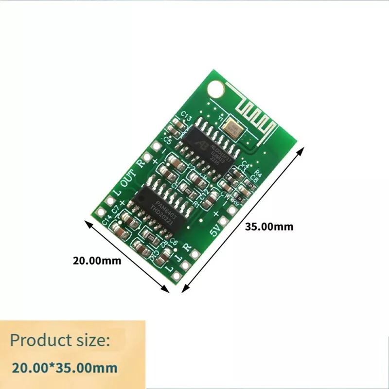 Picture of CA-8469 5V 3W Stereo Bluetooth Amplifier PAM8403 + CA-6928 Bluetooth Amplifier 6723 3W Bluetooth Amp