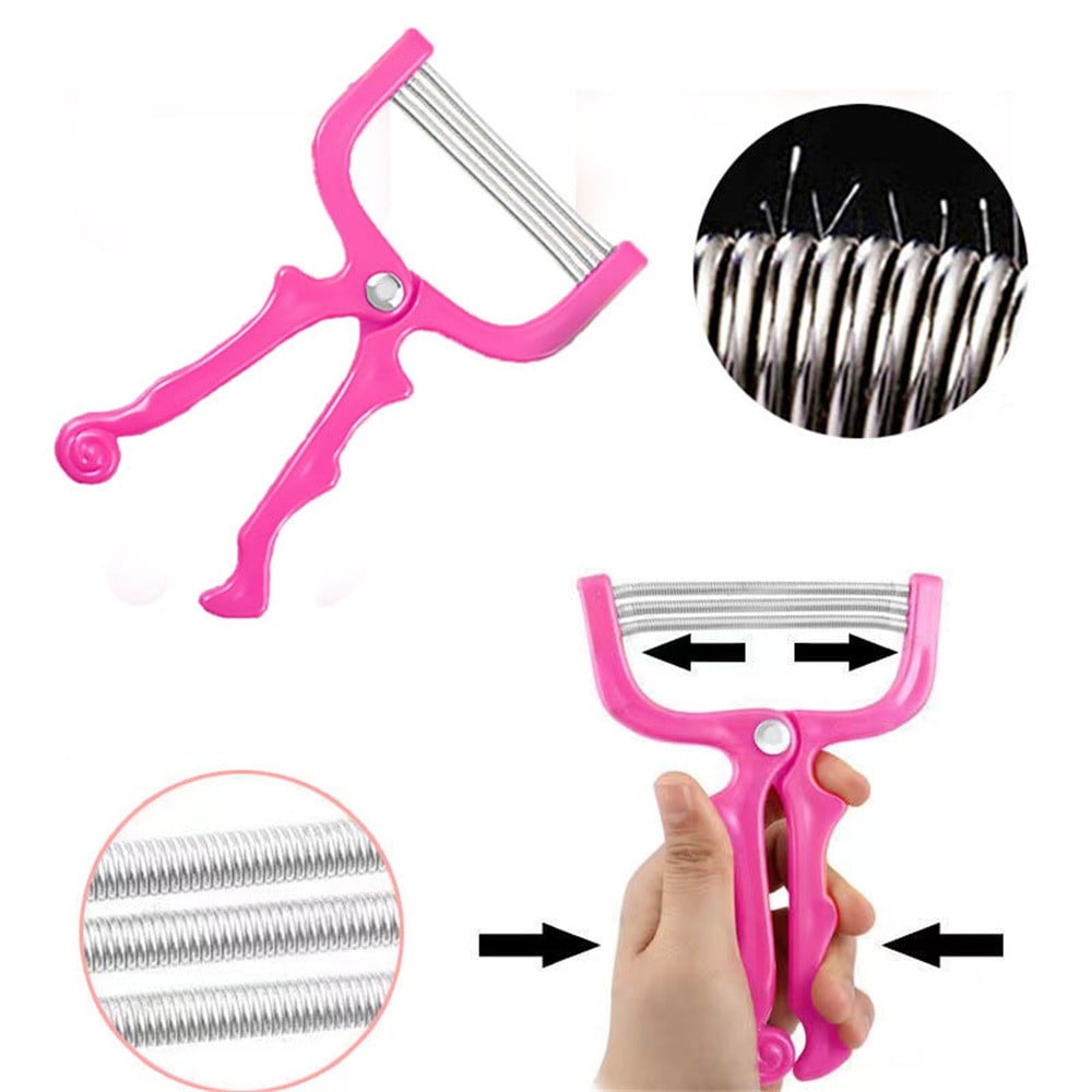 Picture of Facial Epilator Facial Hair Remover Safe Removal Tool Face Beauty Threading Shaving Removal Stick Hair Epilator Wax Multicolor