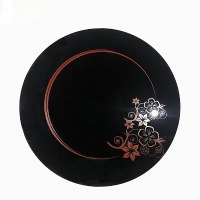 Picture of Induction Cooker Round Glass Middle Crystal Glass Plate Black