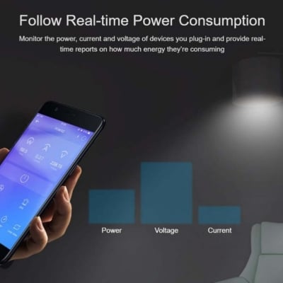 Picture of Sonoff Pow R2 15A WiFi Smart Switch – Monitor Energy Usage on App Multicolor
