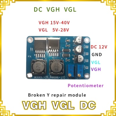 Picture of VGH VGL DC Module Repair LCD Panel Broken Y Color Abnormal Horizontal Line LCD Screen Technical Modification DC Small Board Multicolor