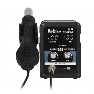 Picture of Kaisi 858 Pro Heat Gun Hot Air Gun Hot air Rework Station Micr for Phone Repair Multicolor
