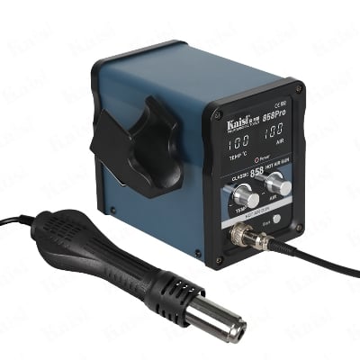 Picture of Kaisi 858 Pro Heat Gun Hot Air Gun Hot air Rework Station Micr for Phone Repair Multicolor