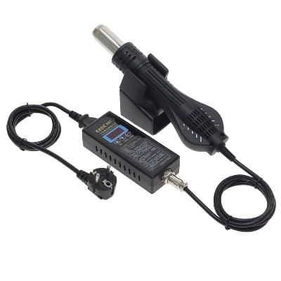 Picture of KADA 887 8858 Portable Digital Hot Air Gun BGA Rework Station Hot Air Blower Hot Air Gun Desoldering Repair Tools Multicolor