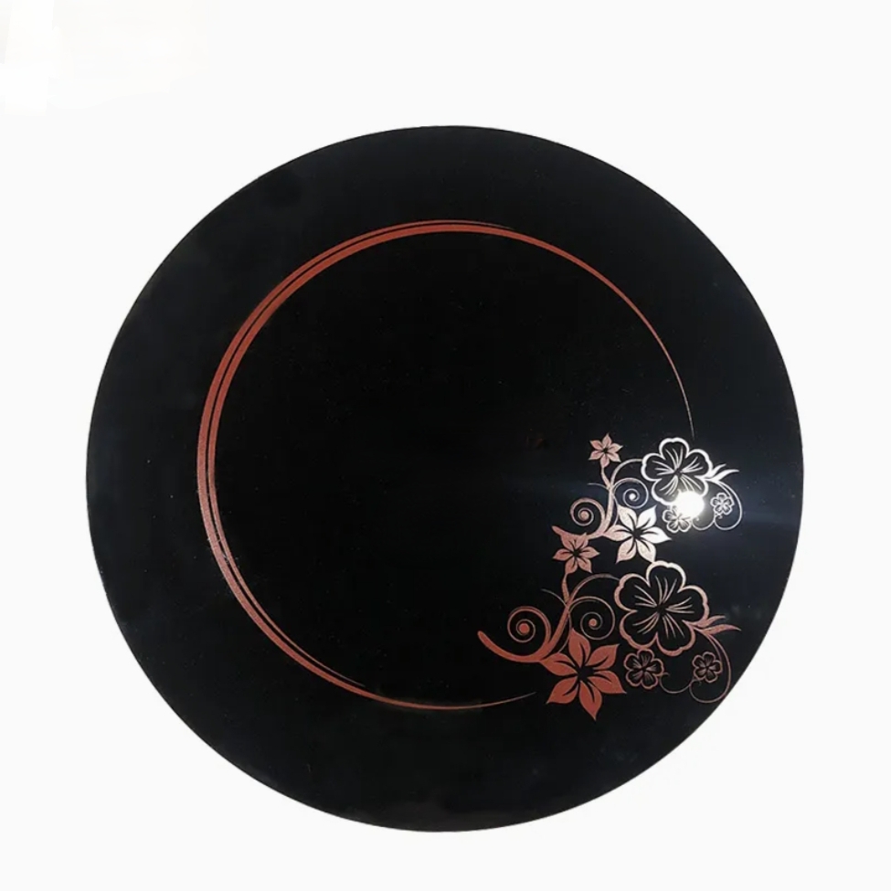 Picture of Electric Cooker Round Glass Infrared Induction Cooker Tampered Top Glass 25cm 26cm Round Shape 