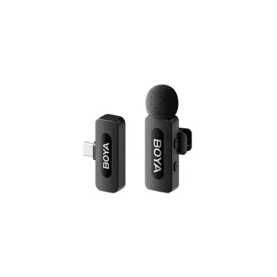 Picture of BOYA BY-V10 2.0 2.4GHz Wireless Microphone(1+1 for Type-C) for Type C Device's