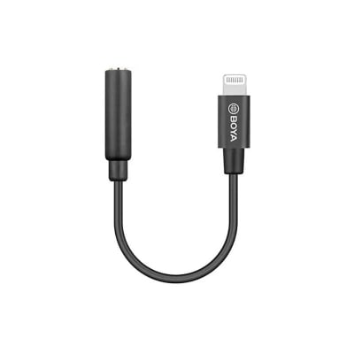 Picture of BOYA BY-K3 TRS to Male lightning adapter