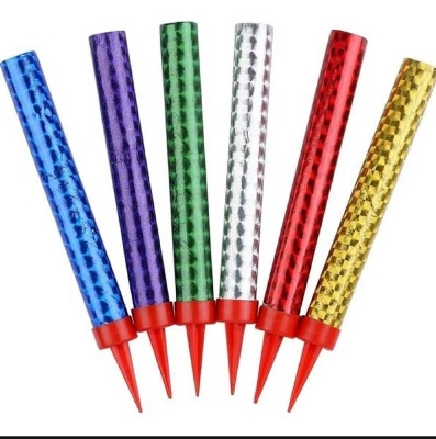 Picture of 01 PcsSmall Sparkle Candles – Bright and Safe for Kids | MNK SHOP - Multicolor