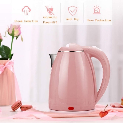 Picture of Cordless Kettle – Modern Kitchen Essential | MNK SHOP - Pink