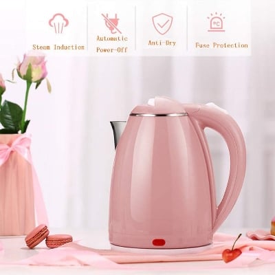 Picture of কর্ডলেস ইলেকট্রিক কেটল – সহজ এবং টেকসই | MNK SHOP - Pink