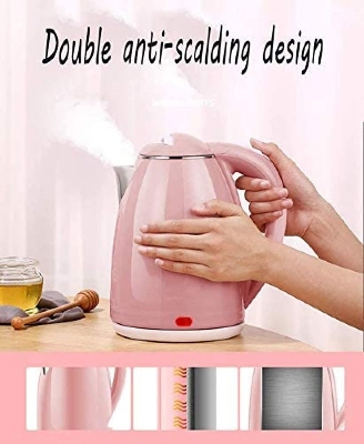 Picture of Electric Kettle – Fast Boil, Efficient, and Durable | MNK SHOP - Pink