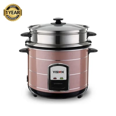 Picture of Vision Rice Cooker 1.8 Liter REL-50-05 SS Coffee (Double Pot)