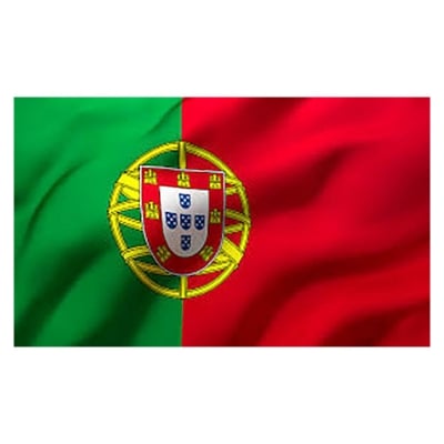 Picture of Portugal National Flag 5ft X 3ft - Multicolor