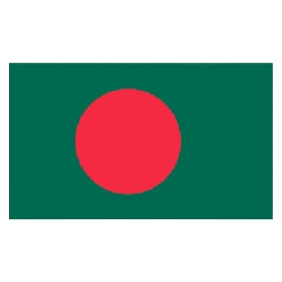 Picture of Bangladesh National Flag 1 Feet BY 8 Inch - Green