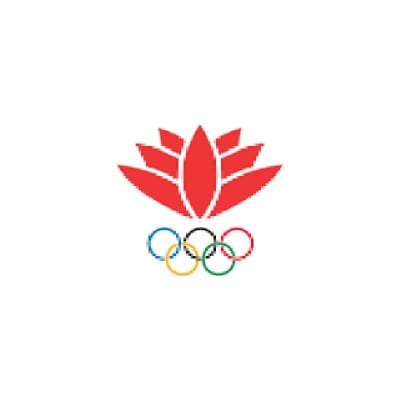 Picture of Bangladesh Olympic Association flag 5ft x 3ft (Digital Print) - Multicolor