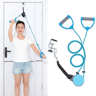 Picture of Pulley Exercisers, Pulley Systems, Range Of Motion Exercises, Cable Machines, Home Exercises - Multicolor
