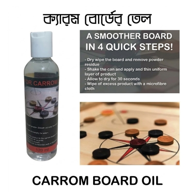 Picture of Carrom Board Oil - 120 ml - Multicolor