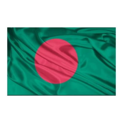 Picture of 10 Feet BY 6 Feet Bangladesh National Flag - Multicolor
