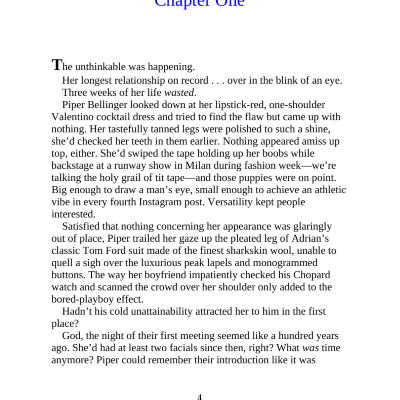 Picture of It Happened One Summer (Bellinger Sisters #1) by Tessa Bailey (Premium Quality Books with Matte Finish)
