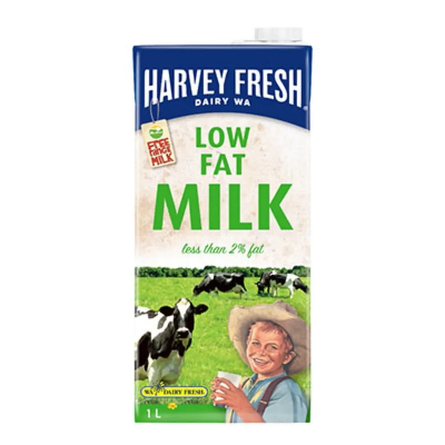 Picture of Harvey Fresh Low Fat Milk - 1 Litre