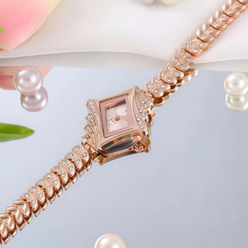 Picture of Analog Stylish Elegant Watch For Women - Rose Gold