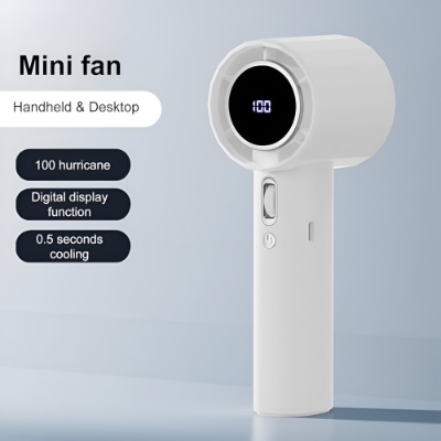 Picture of Small Wind Cannon Fan With Adjustable Speed & Digital Display