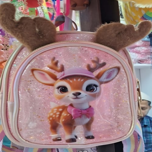 Picture of 3D Cartoon Deer Design Children's Mini Backpack