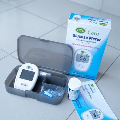 Picture of PCL Care Glucose Meter with 10 Strip, specifically model (AC-301)