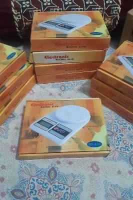 Picture of ইলেকট্রনিক কিচেন স্কেল ১০ কেজি – হোম ইউজ | MNK SHOP(White)