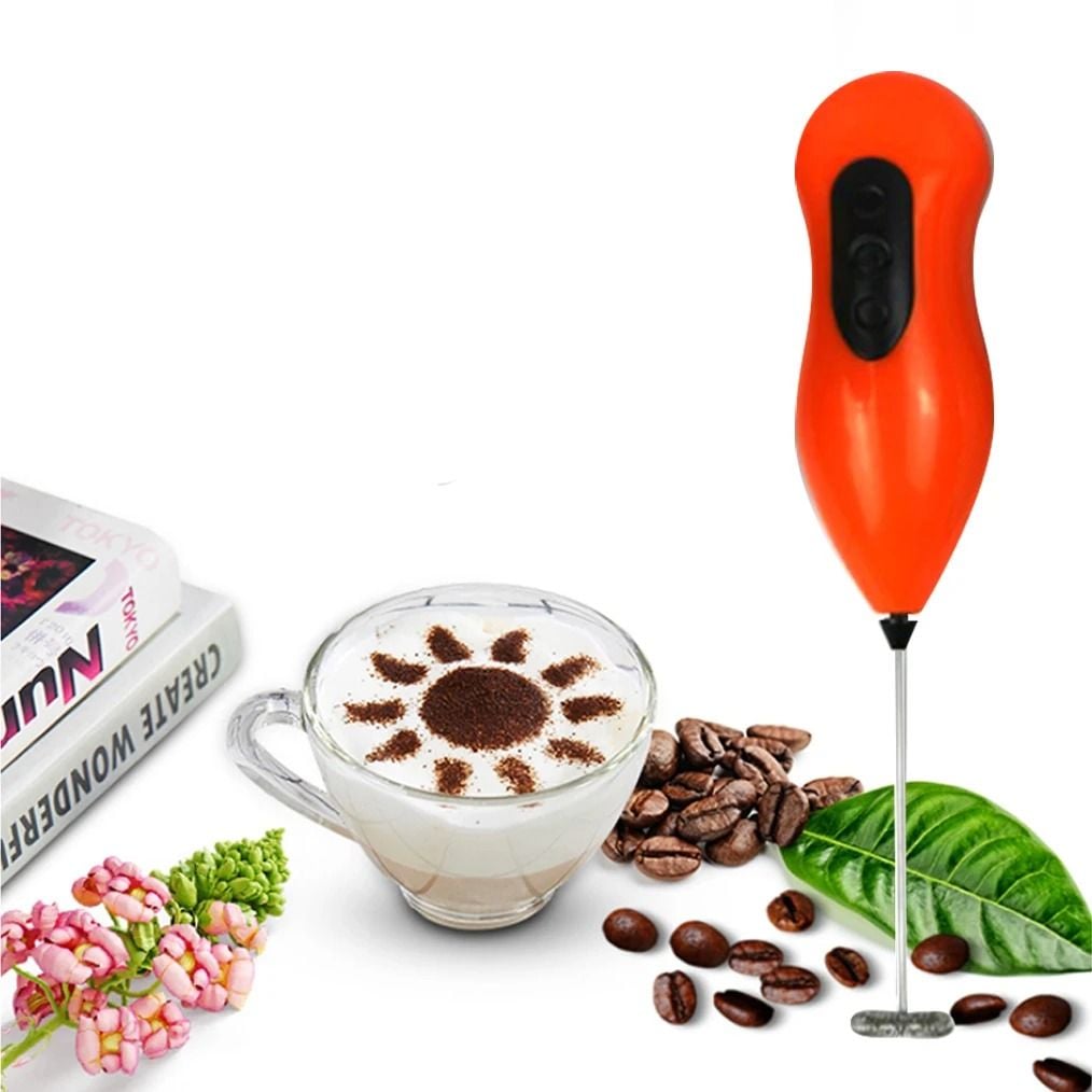 Picture of Electric Mini Whisk, Milk Frother and Coffee Foam Maker - Compact Design | MNK SHOP(Green)