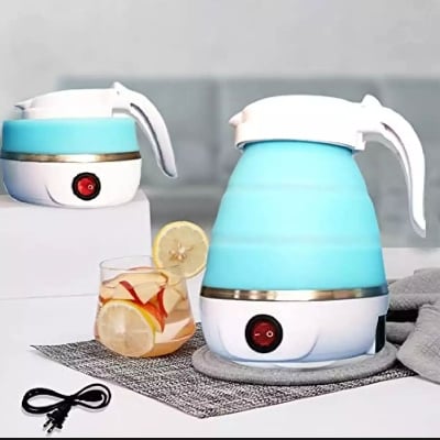 Picture of Foldable Electric Water Kettle Compact Safe and Easy to Use | MNK SHOP(White)