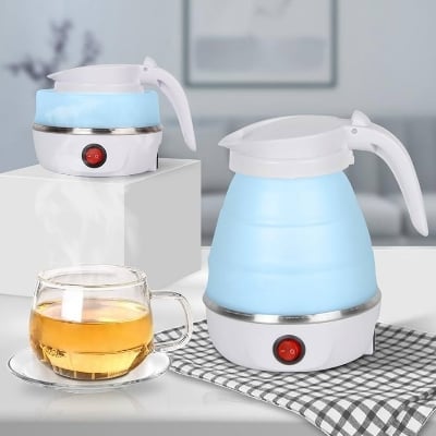 Picture of Portable Foldable Kettle with Handle Perfect for Coffee Tea and Instant Meals | MNK SHOP(Multicolor)