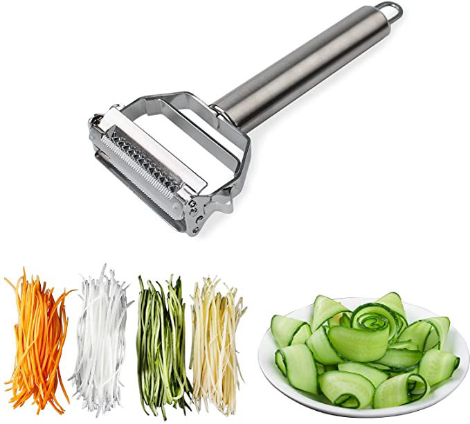 Picture of প্রতিদিনের কাজ সহজ করতে রান্নাঘরে রাখুন পাওয়ারফুল জুলিয়েন পিলার | MNK SHOP(Silver)