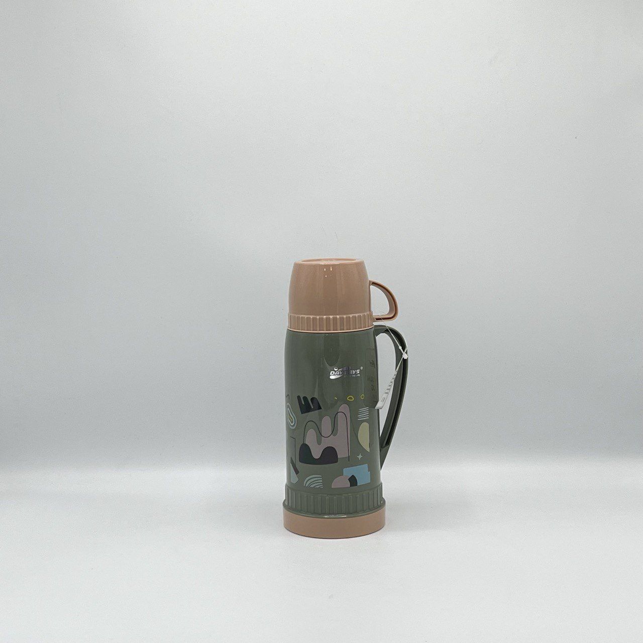 Picture of প্রিন্টেড গ্লাস ইনার ভ্যাকুয়াম ফ্লাস্ক দৈনন্দিন ব্যবহারে কার্যকর | MNK SHOP(Multicolor)